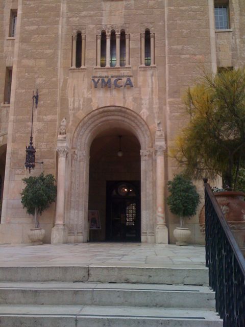 Entrance to Jerusalem YMCA