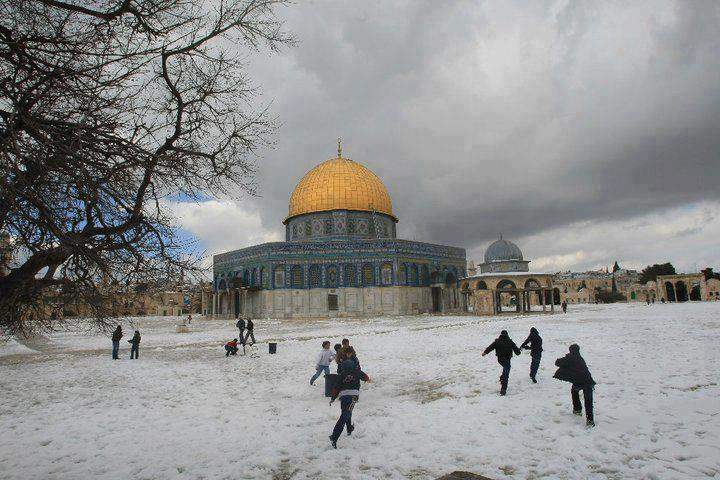 Snowy Al-Aqsa