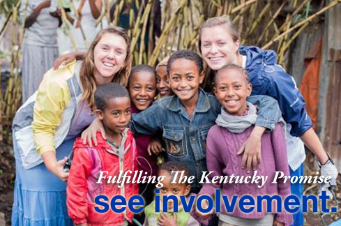 UK students with children in Ethiopia