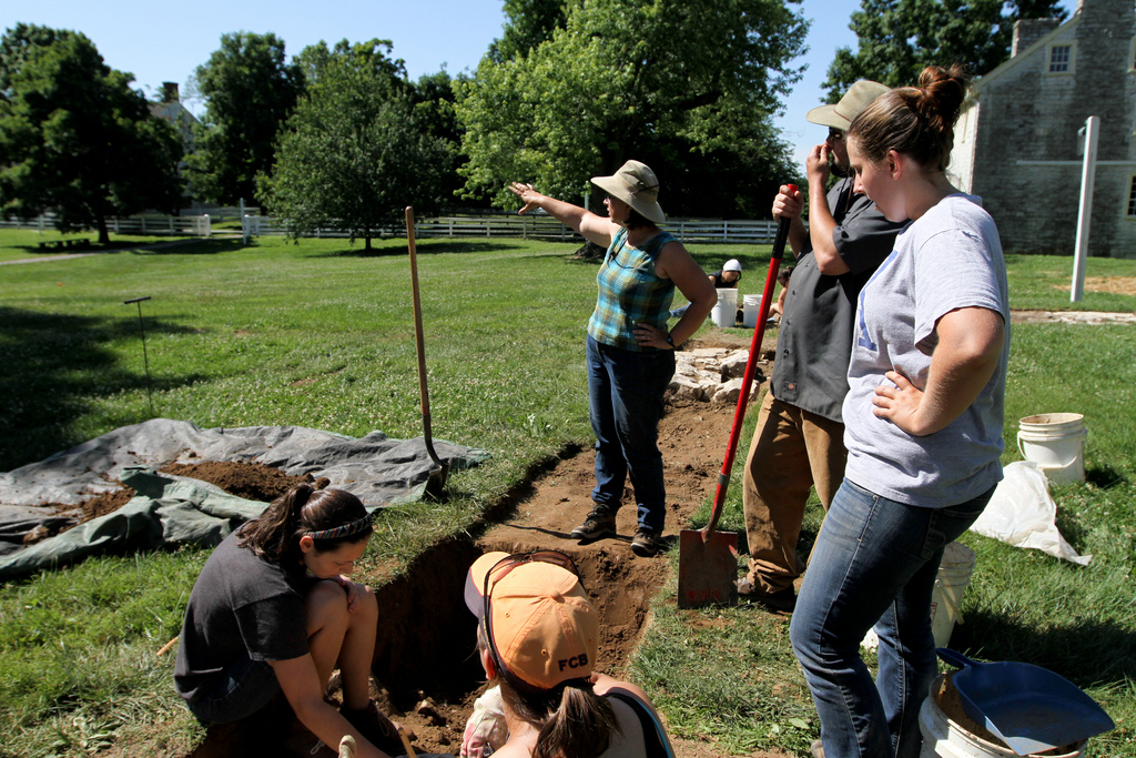 field school students