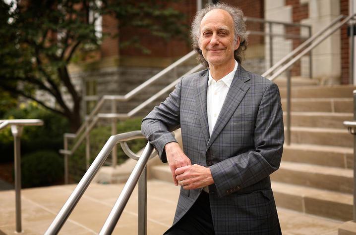 A portrait of a professor.