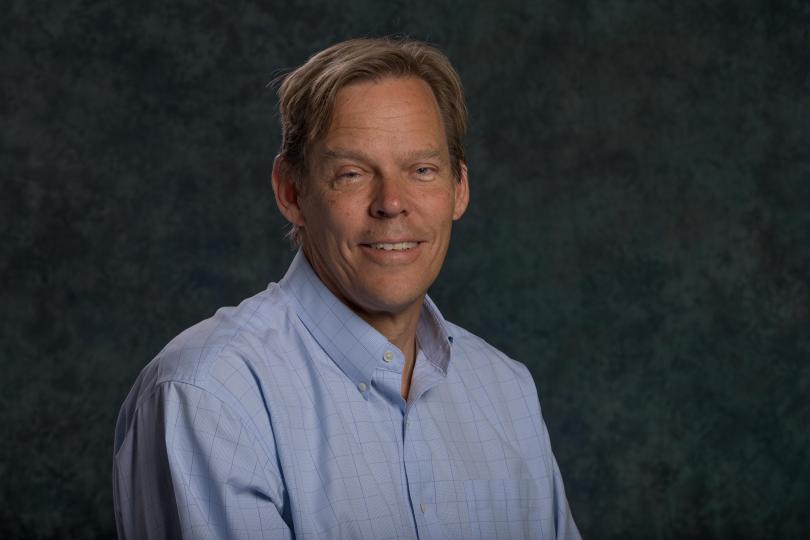 A portrait of a professor.