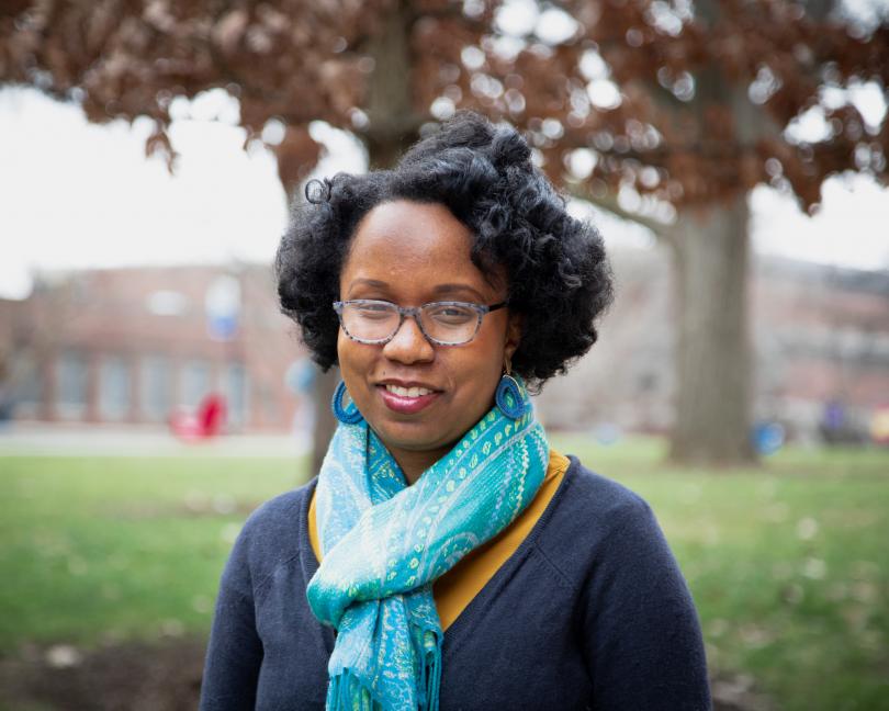 A portrait of a professor.