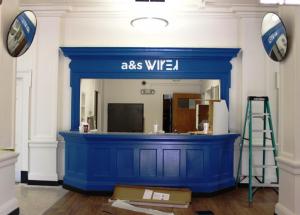 wired front desk