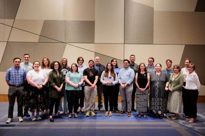 Arts and Sciences staff attend and event where they receive nominations and awards for being outstanding. 