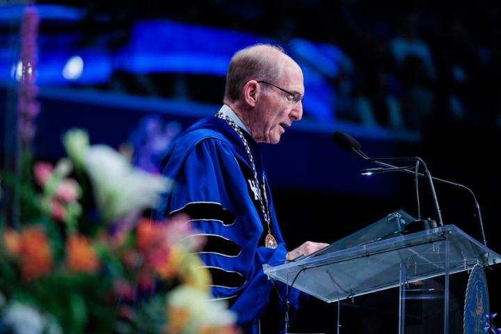 UK Commencement May 9th, at Rupp Arena at Central Bank Center, graduates took part, surrounded by family and friends.
