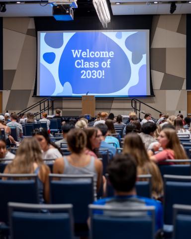Students, led by K team leaders, gather to learn more about resources on campus, familiarize themselves with campus, find classrooms, study spots, and help get settled into new routines. 