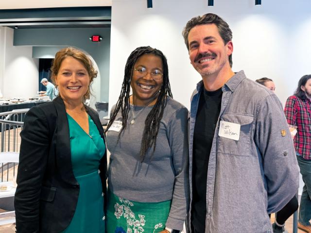Alumni from Geography gathered for the their 80th Anniversary.