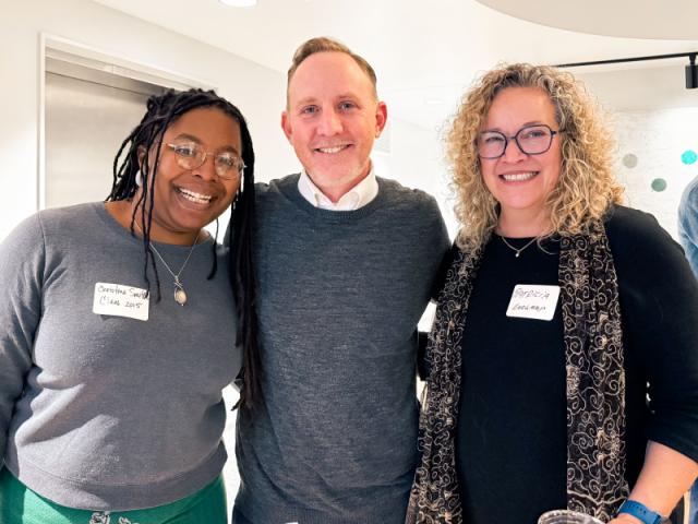 Alumni from Geography gathered for the their 80th Anniversary.