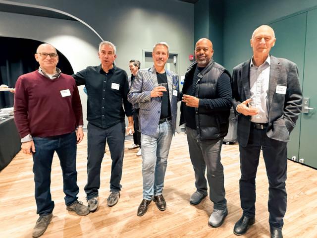 Alumni from Geography gathered for the their 80th Anniversary.