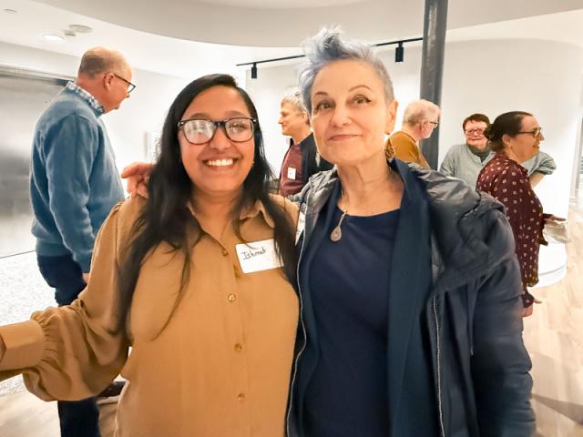 Alumni from Geography gathered for the their 80th Anniversary.