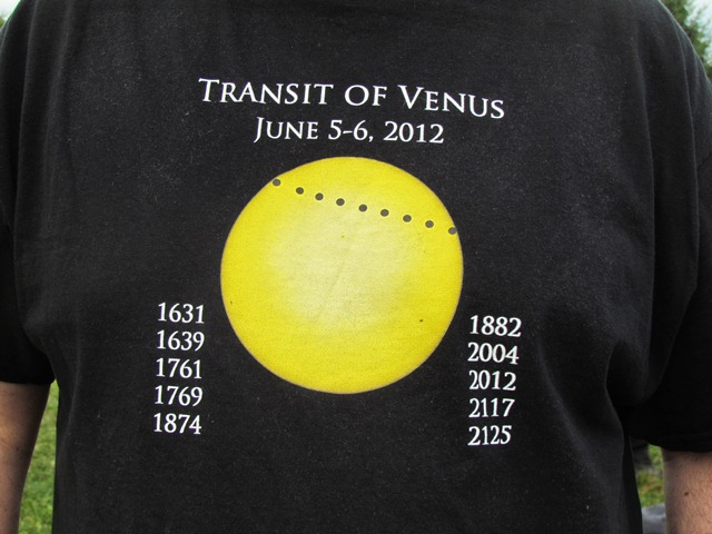 transit of venus t-shirt