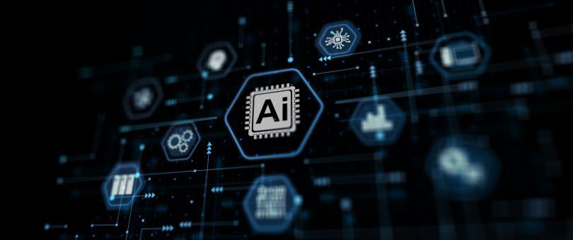 Background image with "Ai" on a chipset