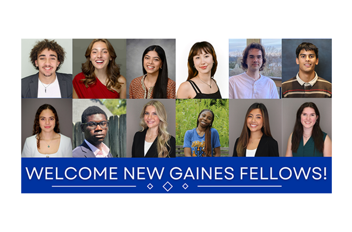 photos of Gaines fellows